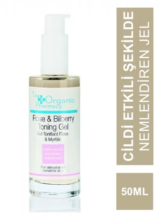 The Organic Pharmacy Rose & Bilberry Toning Gel 50ml - 1