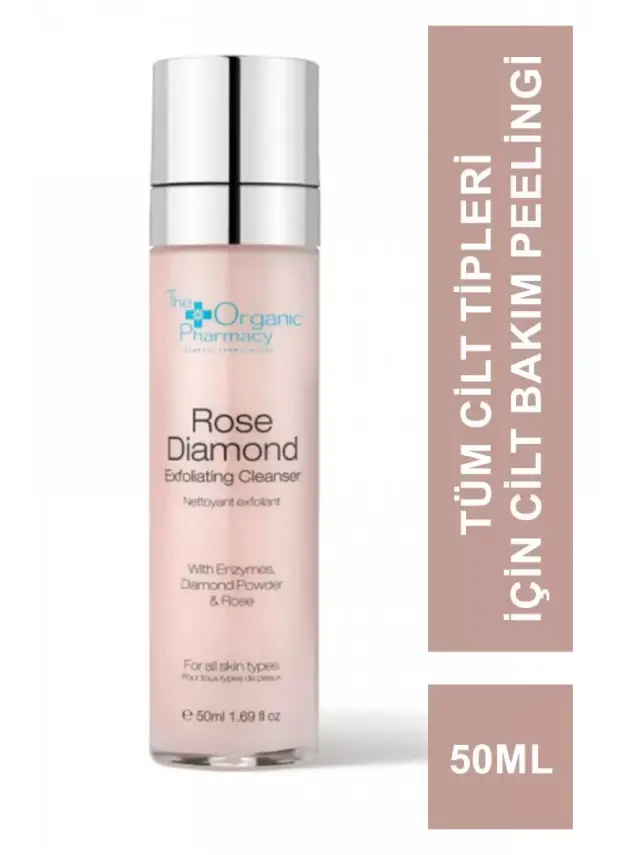 The Organic Pharmacy Rose Diamond Exfoliating Cleanser 50 ml - 1