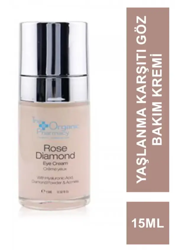 The Organic Pharmacy Rose Diamond Eye Cream 15ml - 1