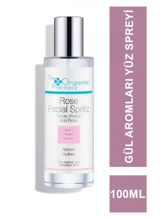 The Organic Pharmacy Rose Facial Spritz 100 ml - The Organic Pharmacy