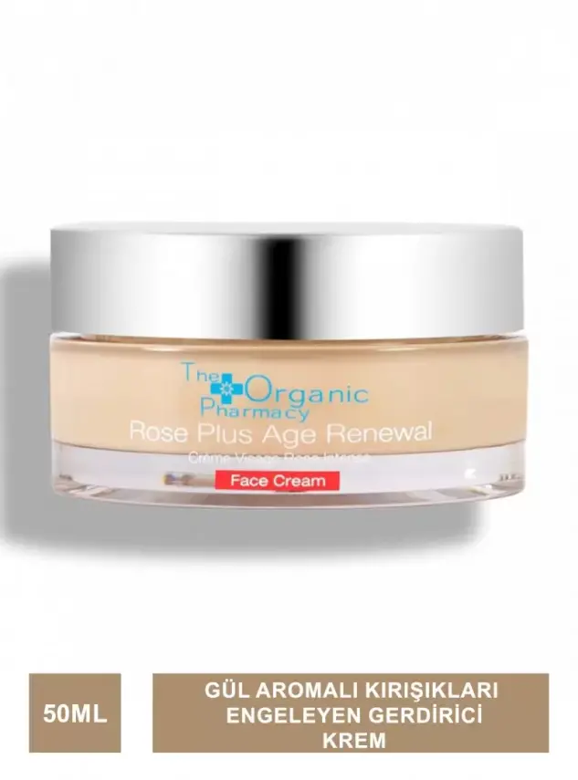 Outlet - The Organic Pharmacy Rose Plus Age Renewal Anti-Ageing Face Cream 50 ml - 1