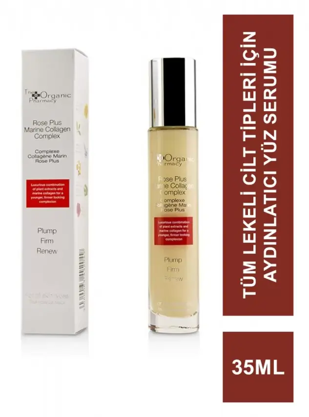 Outlet - The Organic Pharmacy Rose Plus Marine Collagen Complex 35ml - 1
