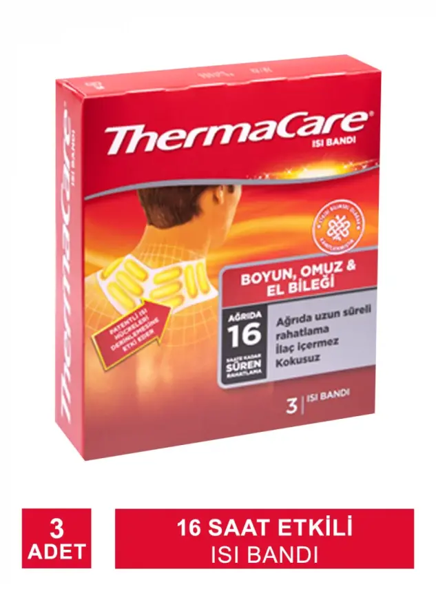 ThermaCare Boyun & Omuz ve El Bileği Isı Bandı 3 Adet - 1