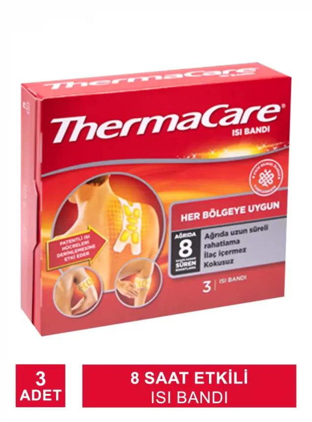 ThermaCare Her Bölgeye Uygun Isı Bandı 3 Adet - 1