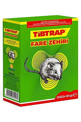 Tibtrap Fare Zehri Buğday Fare Kovucu (125X2)250Gr - Tibtrap