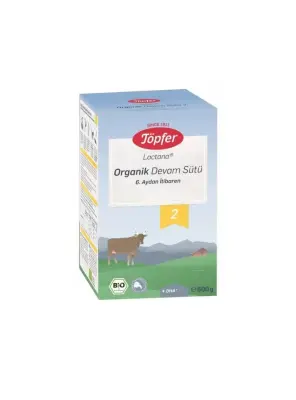 Töpfer Organik Devam Sütü 2 600gr - 1