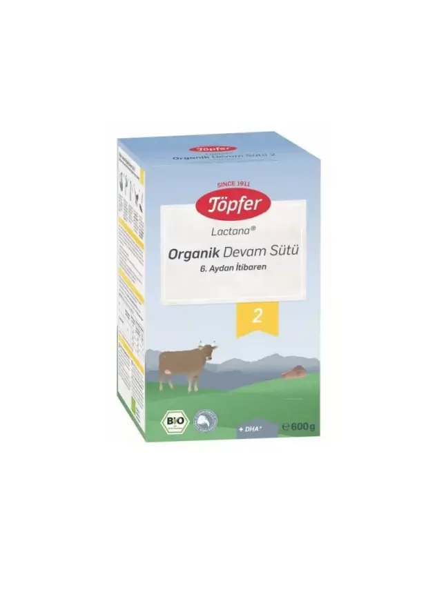 Töpfer Organik Devam Sütü 2 600gr - 1