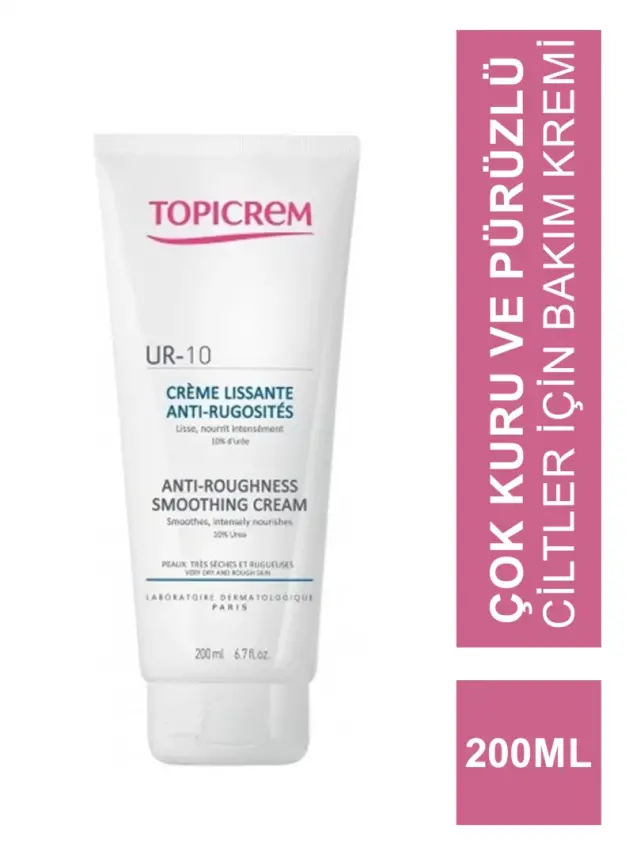 Topicrem UR-10 Anti-Roughness Smoothing Cream 200 ml - 1