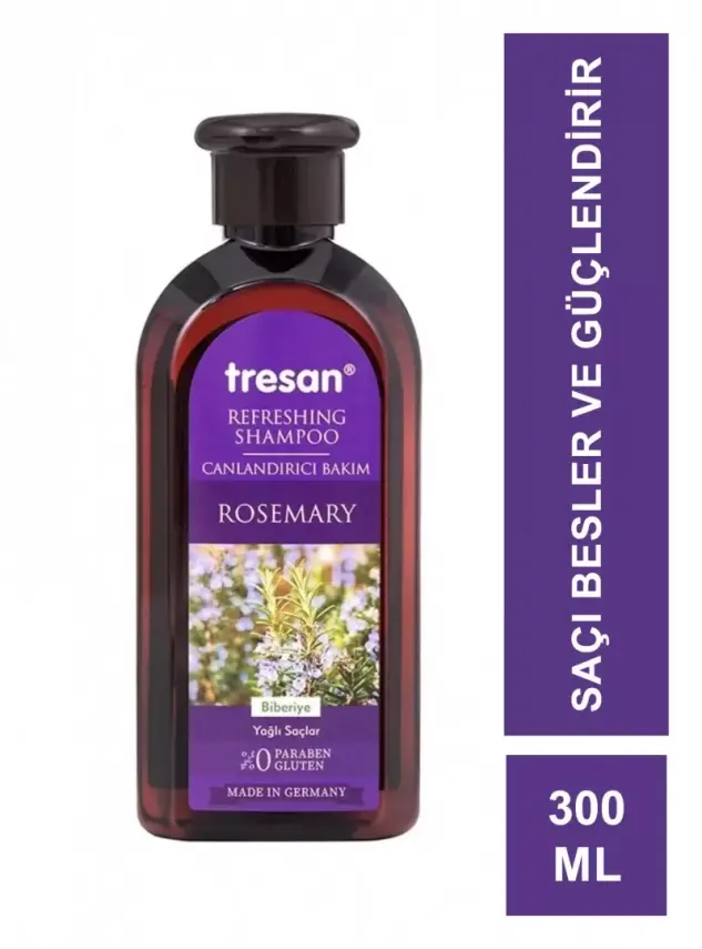Tresan Biberiye Canlandırıcı Bakım Şampuanı 300 ml - 1