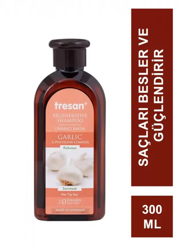 Tresan Sarımsak Onarıcı Bakım Şampuanı 300 ml - 1
