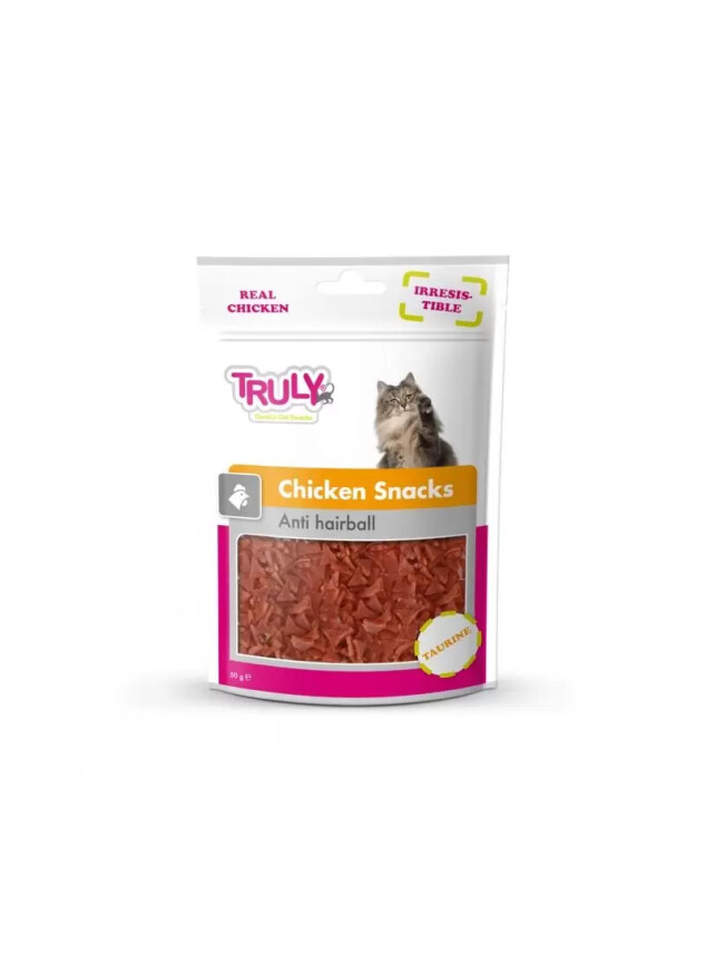 Truly Kedi Ödül Anti Hairball Tavuk 50G - Has