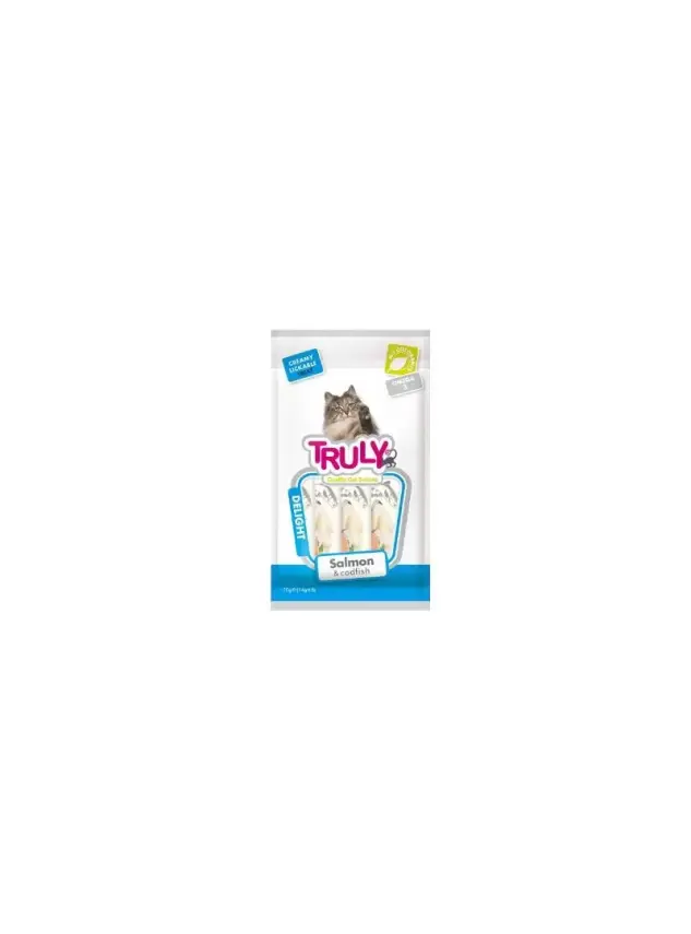 Truly Sıvı Kedi Ödülü Somon - Morina 5x14 Gr - 1