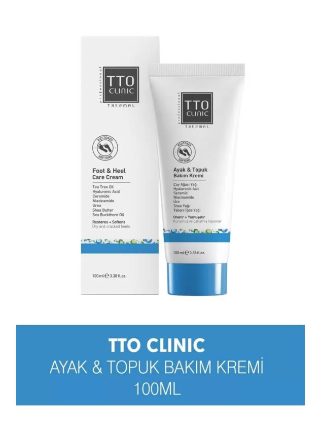 TTO Ayak & Topuk Bakım Kremi 100ml - Jeomed