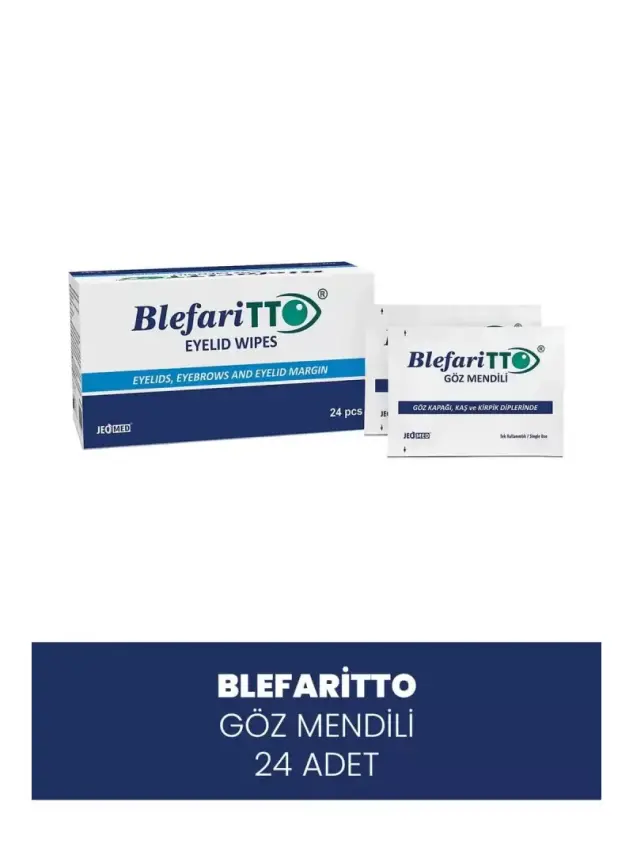 TTO Blefaritto Göz Çevresi Mendili 24 Adet - 1