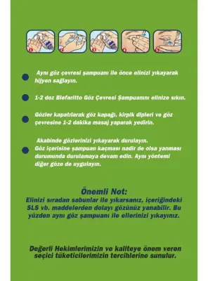 TTO Blephari Göz Çevresi Şampuanı 65 ml - 3