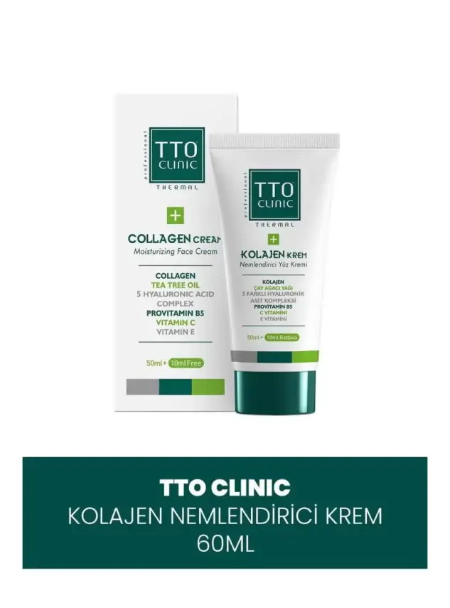 TTO Collagen Nemlendirici Yüz Kremi 60 ml - 1