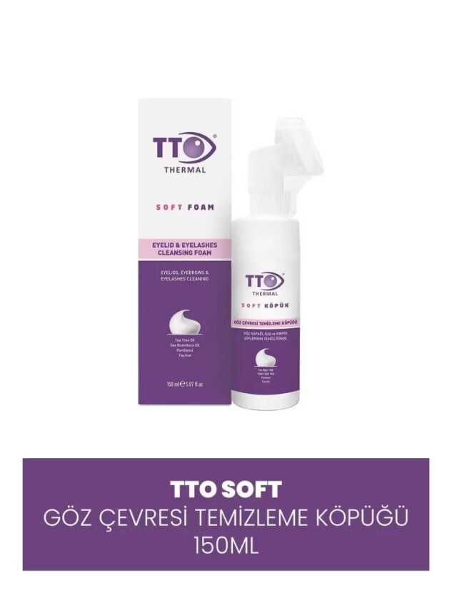 TTO Soft Göz Çevresi Temizleme Köpüğü 150ml - Jeomed