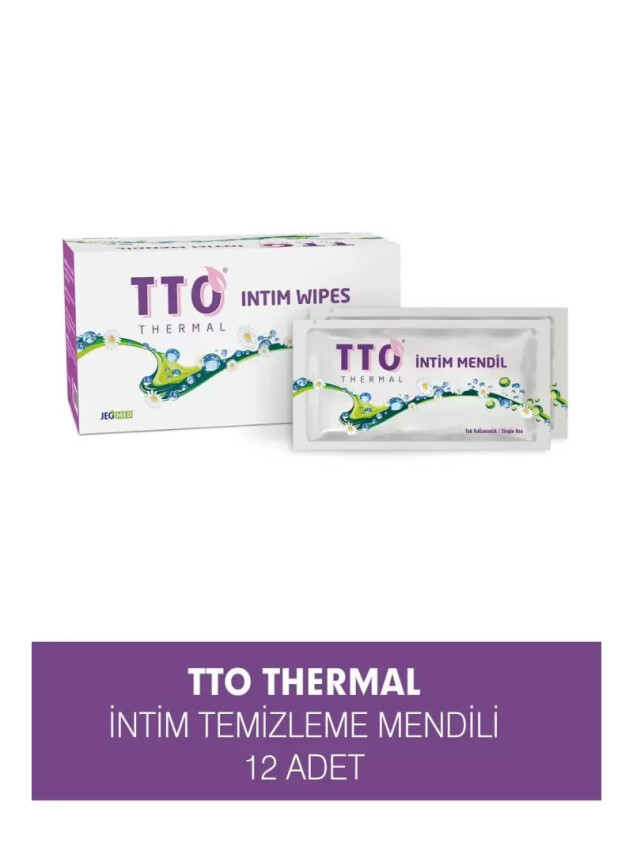 TTO İntim Mendil 12 Adet - Jeomed