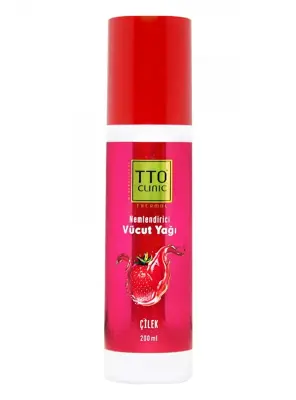 TTO Nemlendirici Vücut Yağı Çilek 200 ml - Jeomed