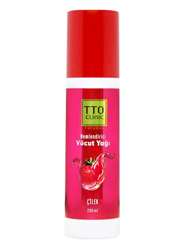 TTO Nemlendirici Vücut Yağı Çilek 200 ml - Jeomed