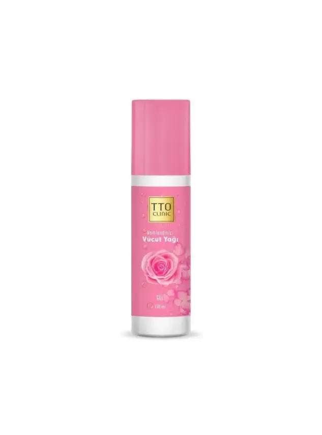 TTO Nemlendirici Vücut Yağı Gül 200 ml - 1