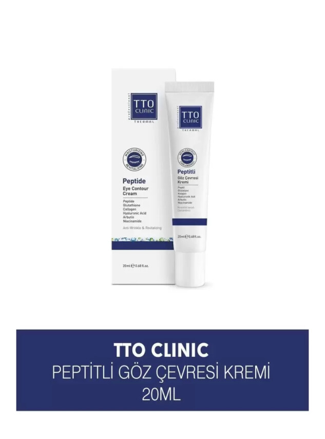 TTO Peptitli Göz Çevresi Kremi 20 ml - Jeomed