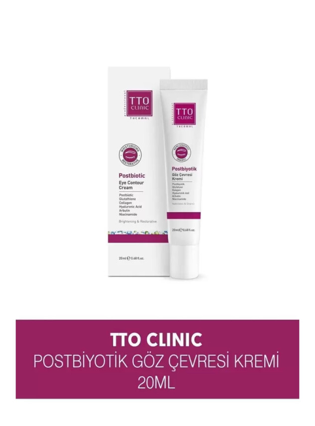 TTO Postbiyotik Göz Çevresi Kremi 20 ml - Jeomed
