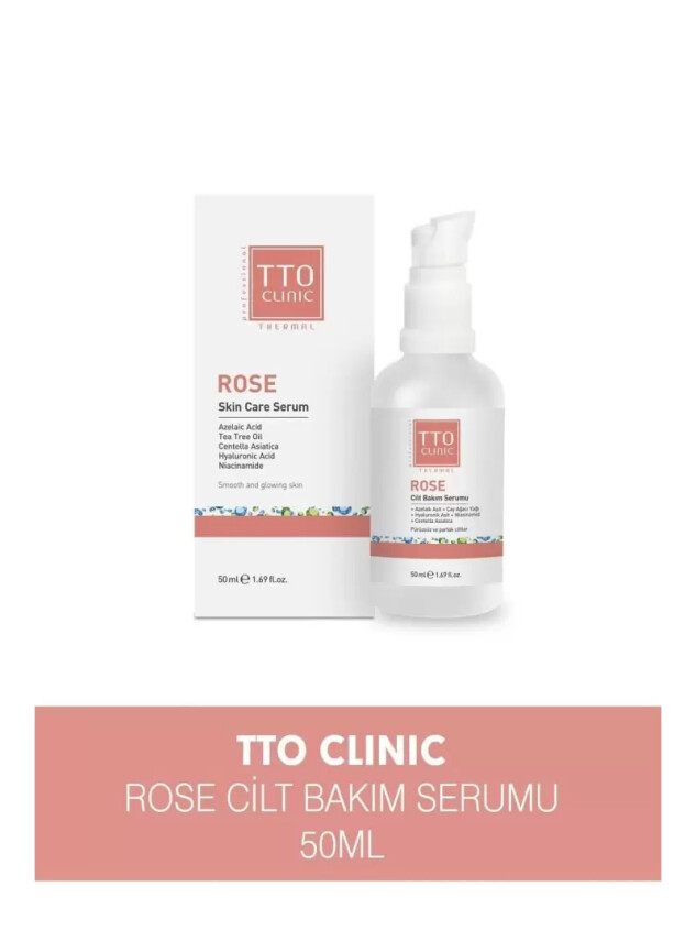 TTO Rose Cilt Bakım Serum 50ml - Jeomed