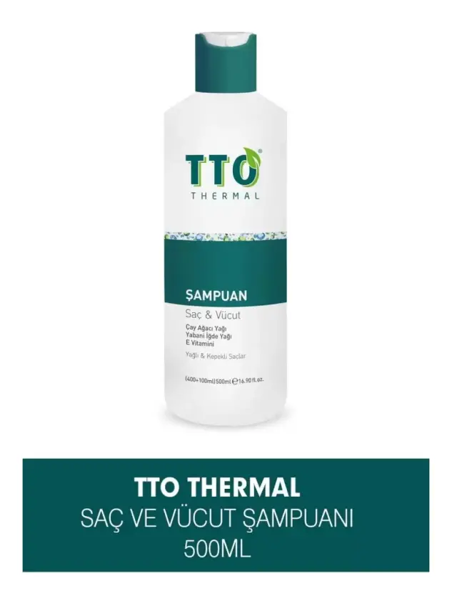 TTO Saç ve Vücut Şampuanı 500 ml - 1