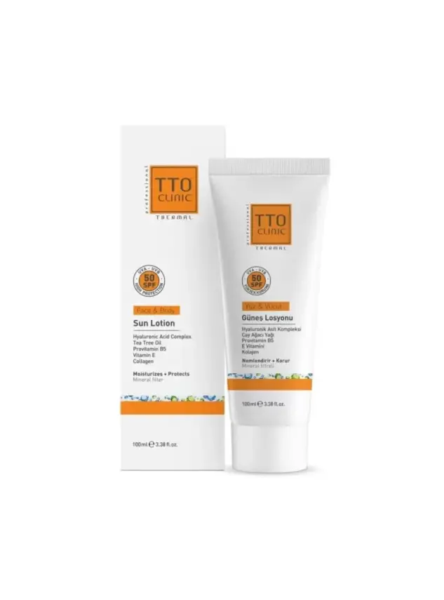 TTO Spf50 Güneş Losyonu 100 ml - 1