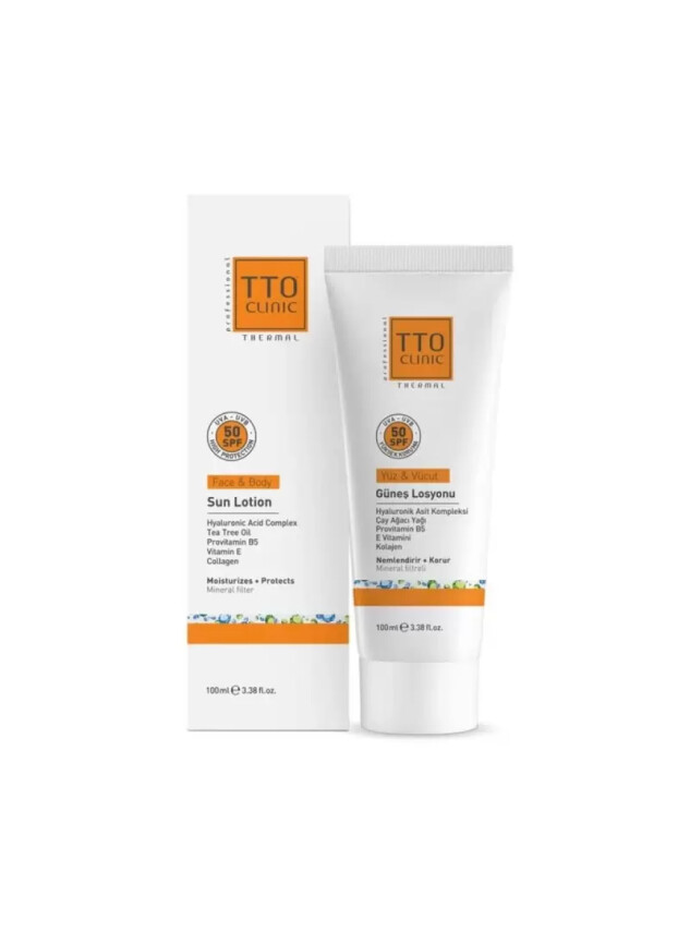 TTO Spf50 Güneş Losyonu 100 ml - Jeomed