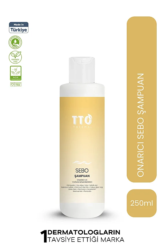 TTO Thremal Sebo Şampuan 250 ML - 1