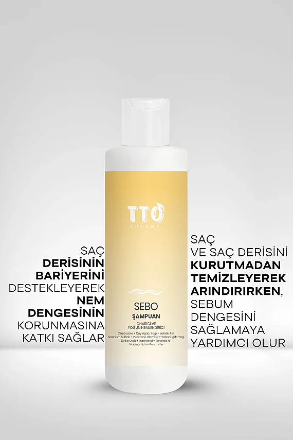 TTO Thremal Sebo Şampuan 250 ML - 4