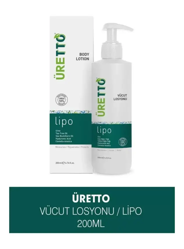 TTO Üretto Lipo Vücut Losyonu 200ml - 1