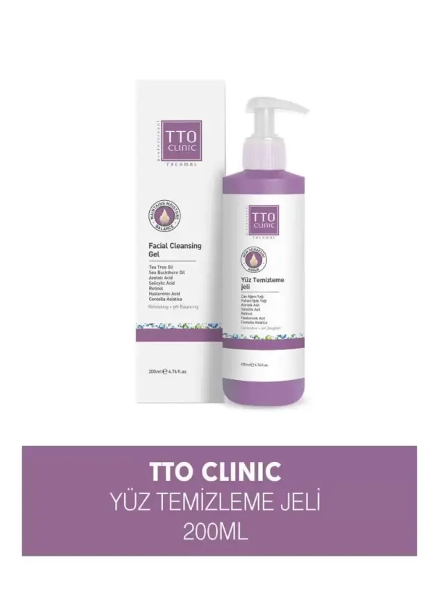 TTO Yüz Temizleme Jeli 200ml - 1