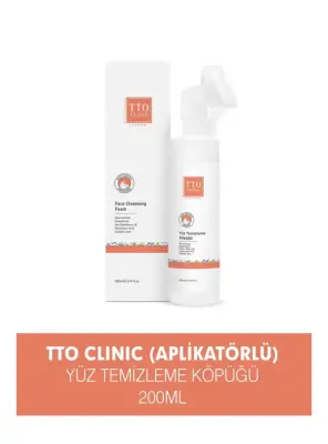 TTO Yüz Temizleme Köpüğü ( Aplikatörlü ) 200 ml - Jeomed