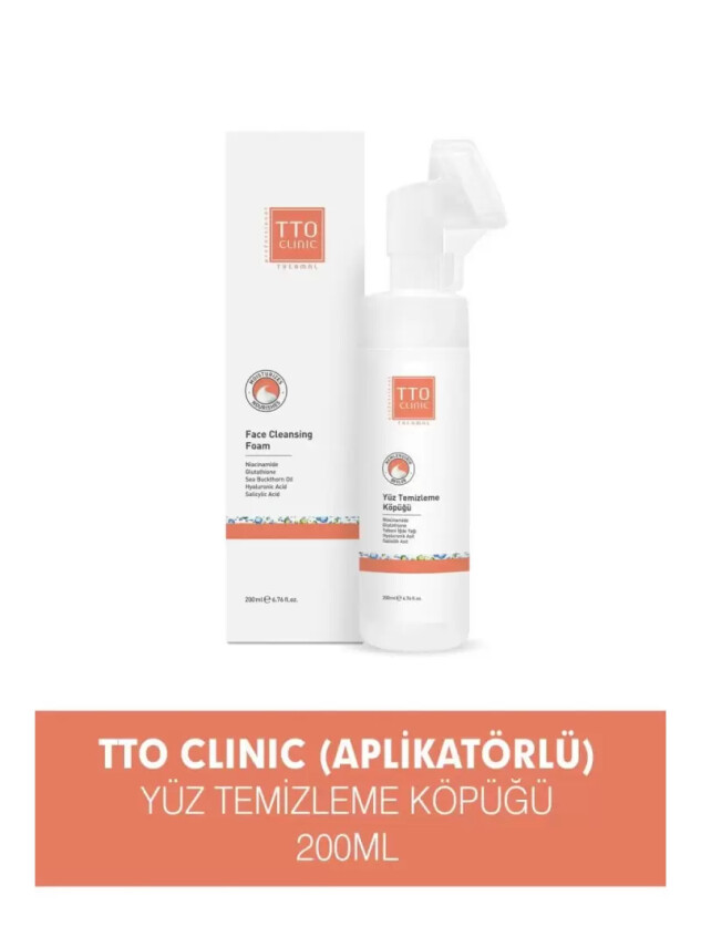 TTO Yüz Temizleme Köpüğü ( Aplikatörlü ) 200 ml - Jeomed