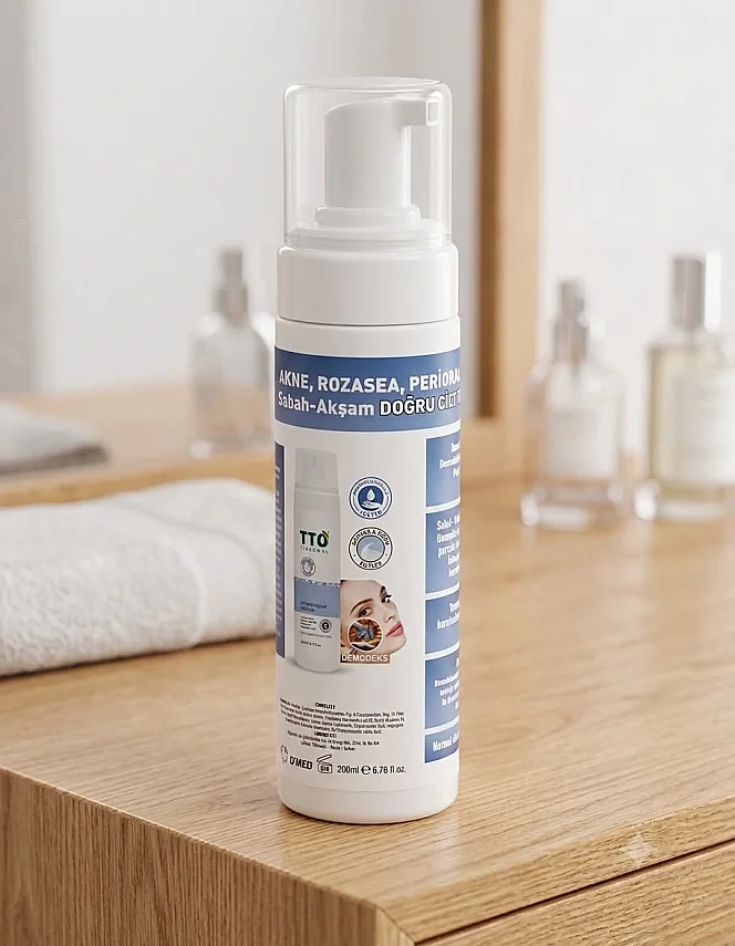 Promosyon - TTO Yüz Temizleme Köpüğü ( Hassas & Kuru Ciltler ) 200 ml - 1