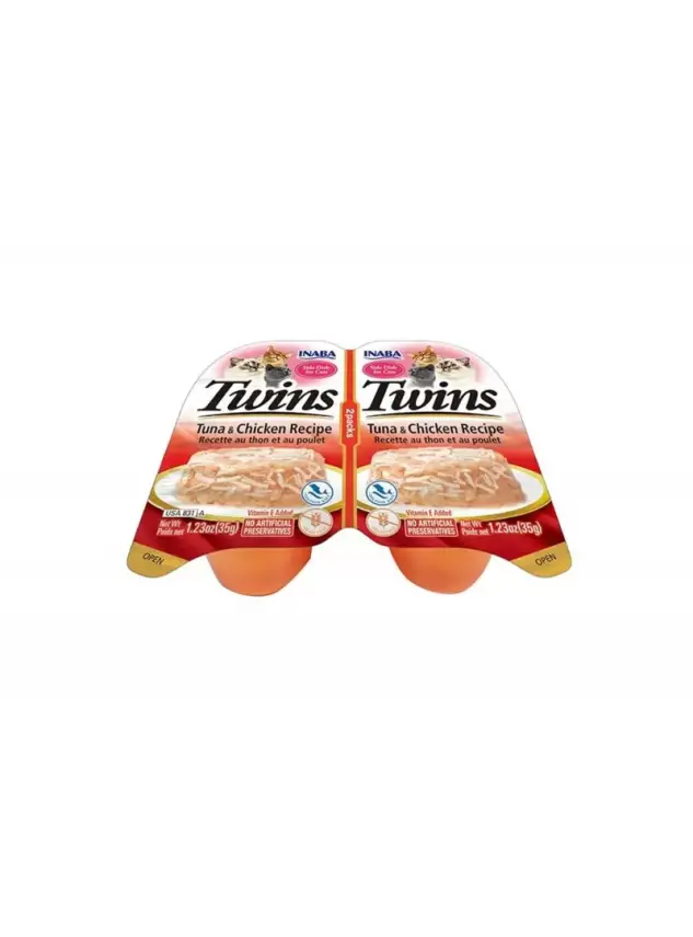 Twins Ton Balıklı ve Tavuklu Kedi Ödül Jölesi 2x35 gr - 1