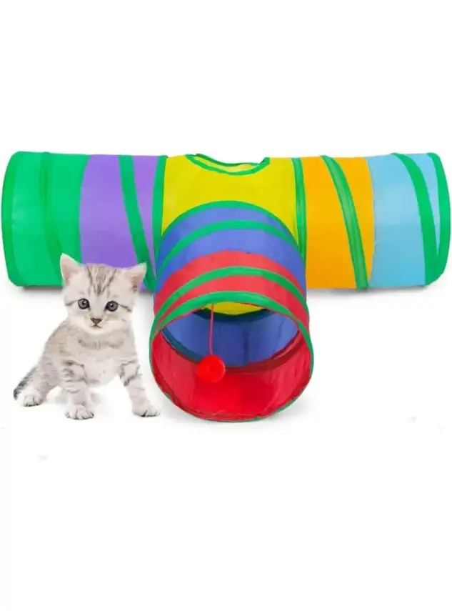 Üçlü Kedi Tüneli 85*50 cm - 1