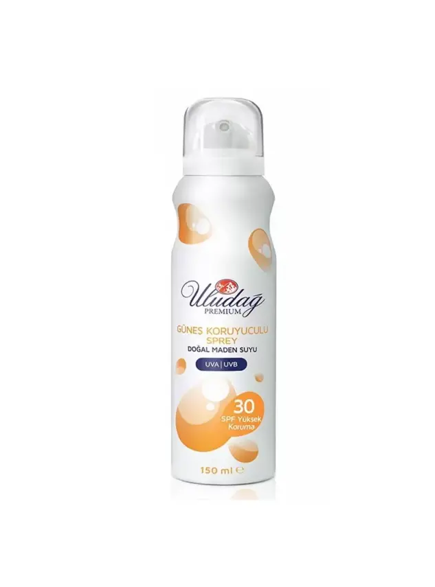 Uludağ Premium Spf 30 Güneş Koruyuculu Cilt Bakım Spreyi 150 ml - 1
