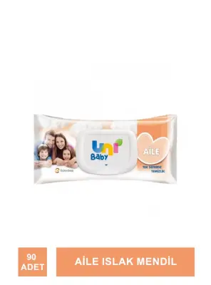 Uni Baby Aile Islak Mendil 90 Yaprak - 2