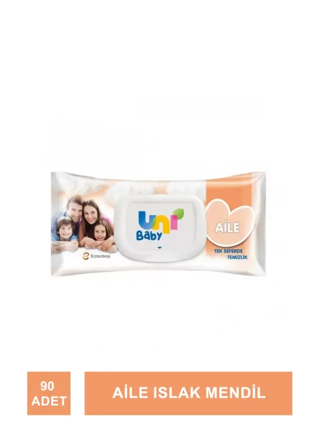 Uni Baby Aile Islak Mendil 90 Yaprak - 2
