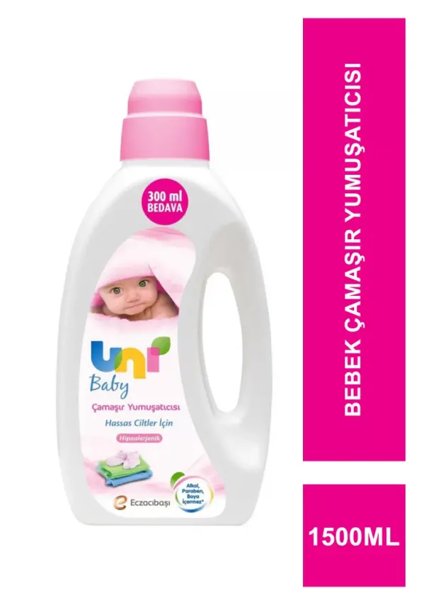 Uni Baby Bebek Çamaşır Yumuşatıcısı 1500 ml - 1