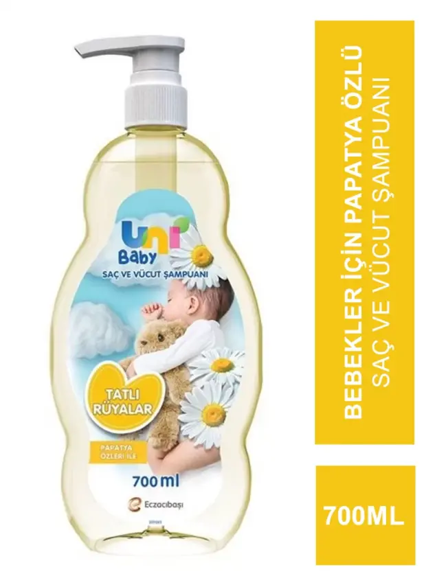 Uni Baby Tatlı Rüyalar Saç ve Vücut Şampuanı 700 ml - 2