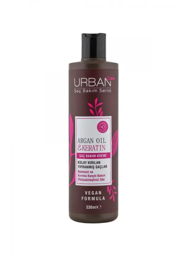 Urban Care Argan Oil & Keratin Saç Bakım Kremi 330 ml - 2