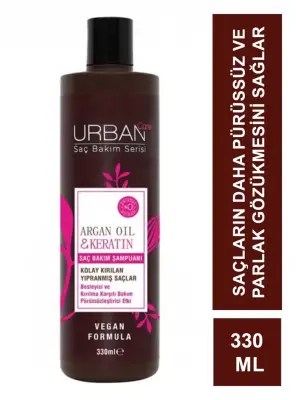 Urban Care Argan Oil & Keratin Saç Bakım Şampuanı 330 ml - 1