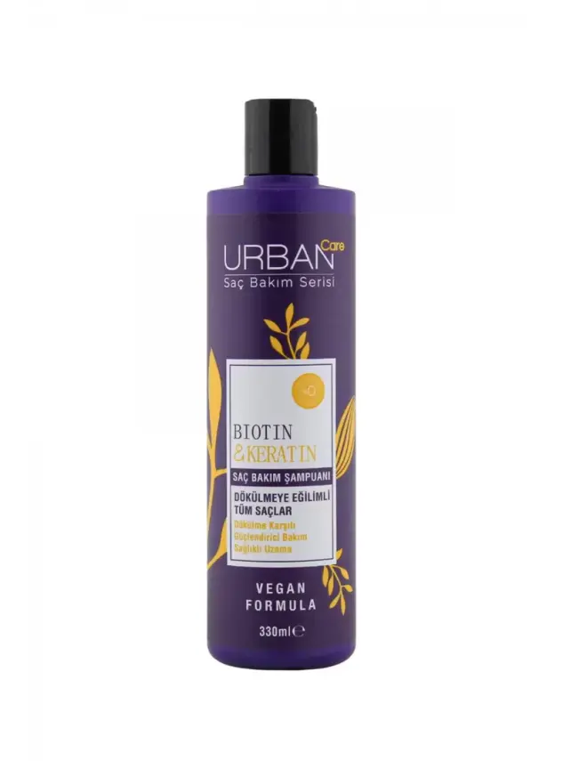Urban Care Biotin & Keratin Dökülme Karşıtı Saç Bakım Şampuanı 330 ml - 2
