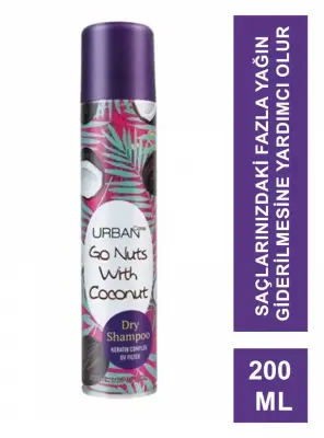 Urban Care Dry Shampoo Go Nuts with Coconut Kuru Şampuan 200 ml - Urban Care