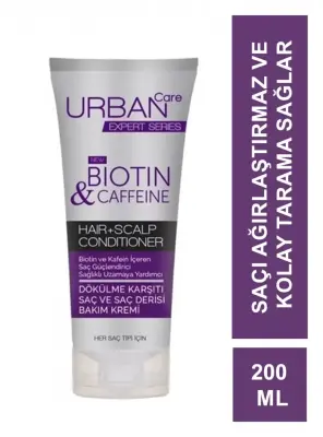 Urban Care Expert Series Biotin & Caffeine Dökülme Karşıtı Saç Kremi 200 ml - Urban Care